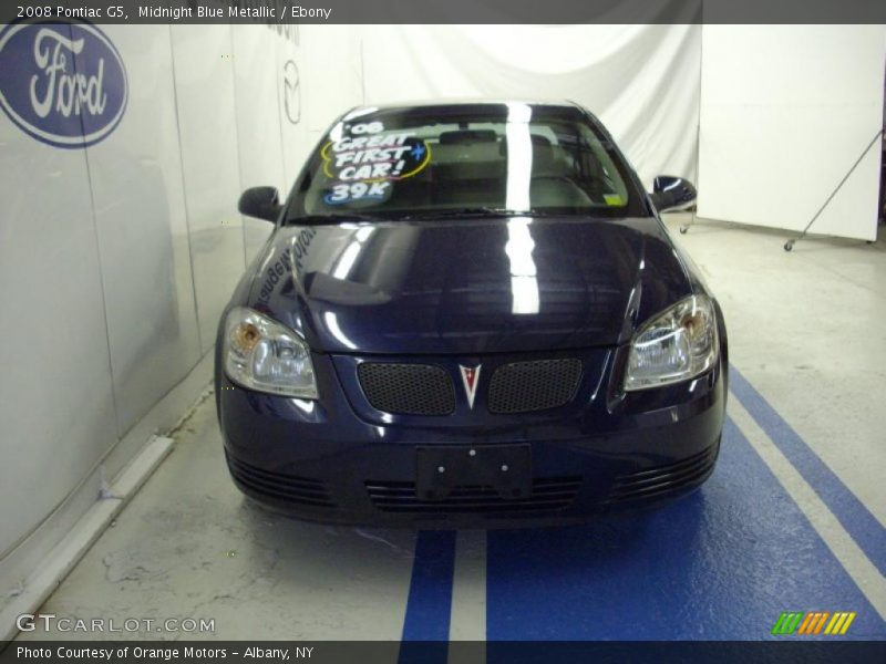 Midnight Blue Metallic / Ebony 2008 Pontiac G5