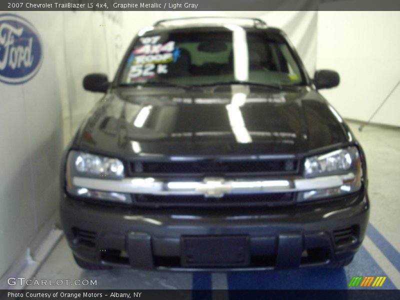Graphite Metallic / Light Gray 2007 Chevrolet TrailBlazer LS 4x4
