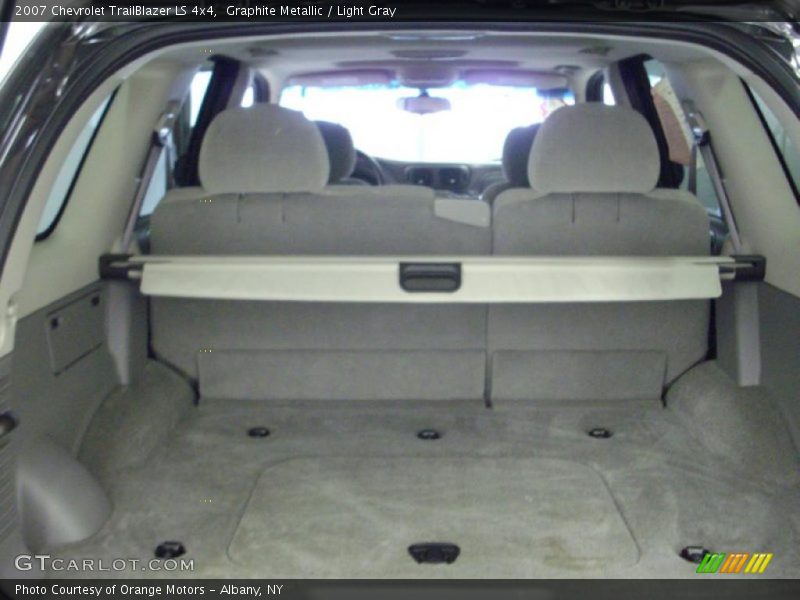 Graphite Metallic / Light Gray 2007 Chevrolet TrailBlazer LS 4x4