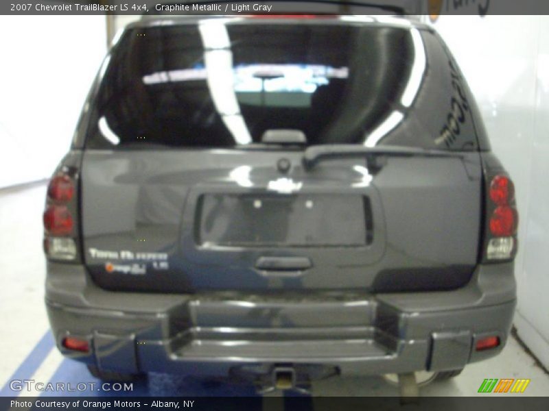 Graphite Metallic / Light Gray 2007 Chevrolet TrailBlazer LS 4x4