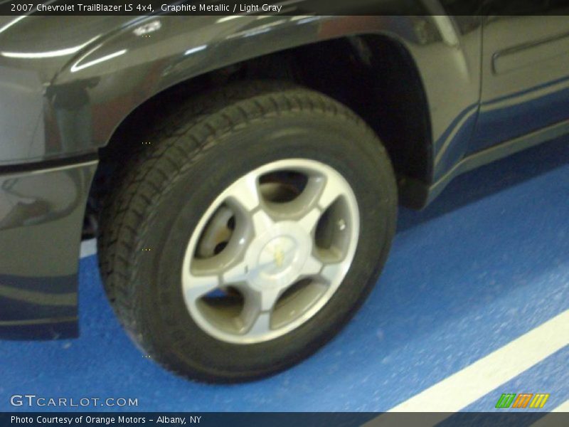 Graphite Metallic / Light Gray 2007 Chevrolet TrailBlazer LS 4x4