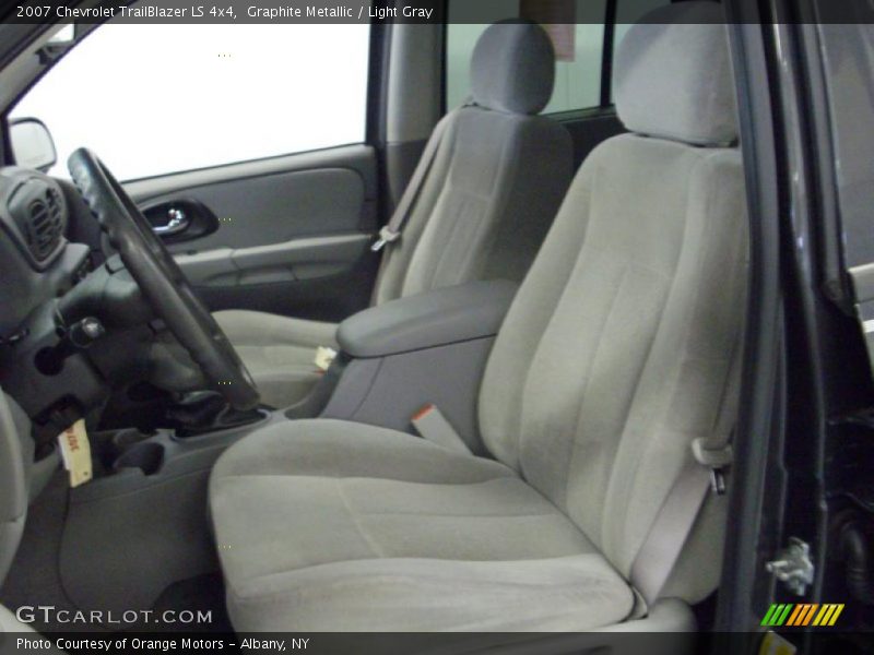 Graphite Metallic / Light Gray 2007 Chevrolet TrailBlazer LS 4x4