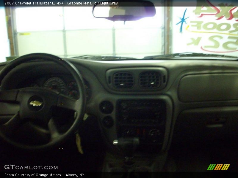 Graphite Metallic / Light Gray 2007 Chevrolet TrailBlazer LS 4x4