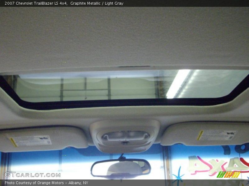 Graphite Metallic / Light Gray 2007 Chevrolet TrailBlazer LS 4x4