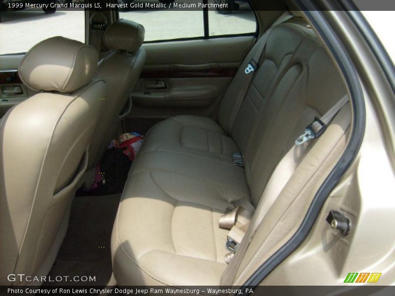 Harvest Gold Metallic / Medium Parchment 1999 Mercury Grand Marquis LS