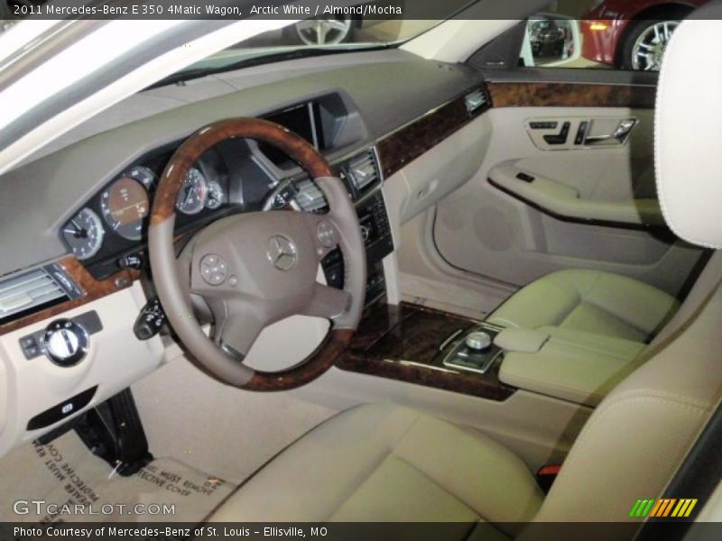Arctic White / Almond/Mocha 2011 Mercedes-Benz E 350 4Matic Wagon