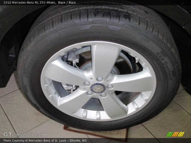 Black / Black 2010 Mercedes-Benz ML 350 4Matic