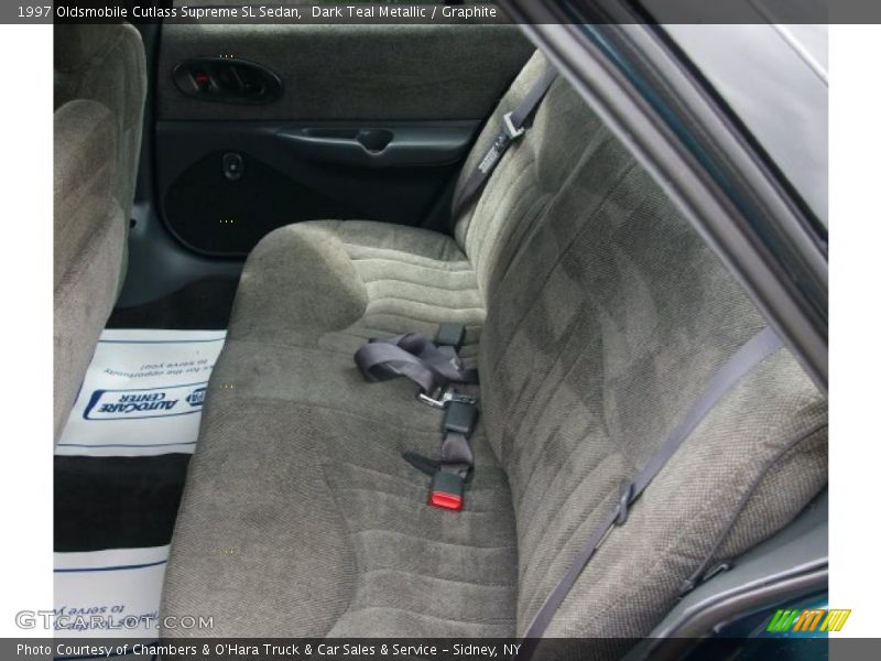 Dark Teal Metallic / Graphite 1997 Oldsmobile Cutlass Supreme SL Sedan