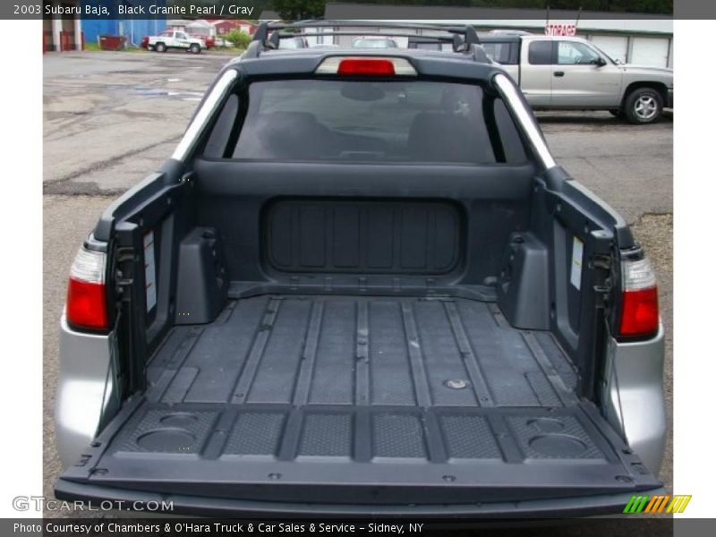 Black Granite Pearl / Gray 2003 Subaru Baja