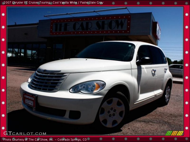 Cool Vanilla White / Pastel Slate Gray 2007 Chrysler PT Cruiser Touring