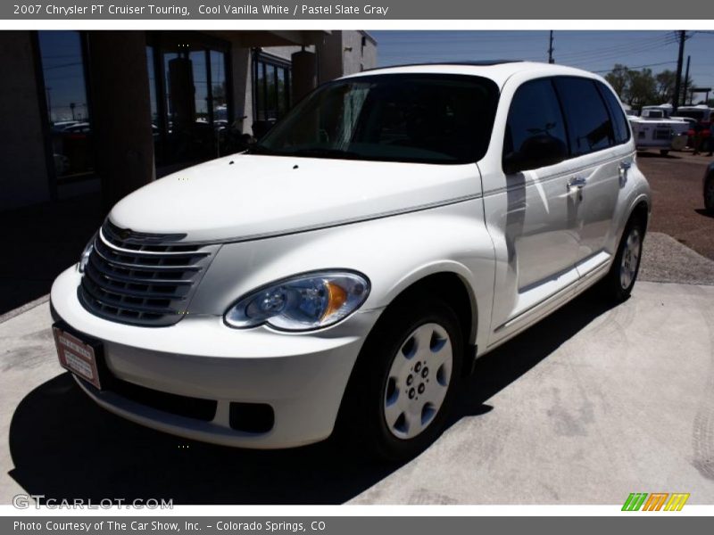 Cool Vanilla White / Pastel Slate Gray 2007 Chrysler PT Cruiser Touring