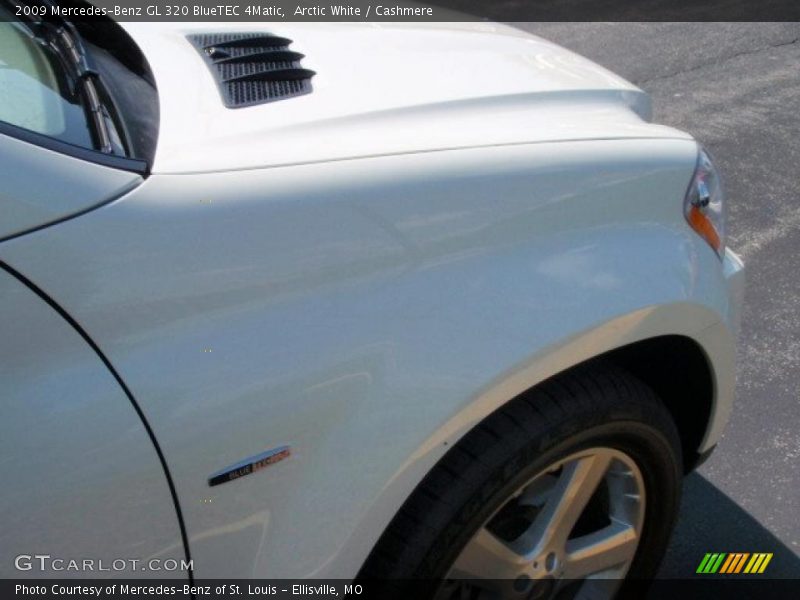 Arctic White / Cashmere 2009 Mercedes-Benz GL 320 BlueTEC 4Matic