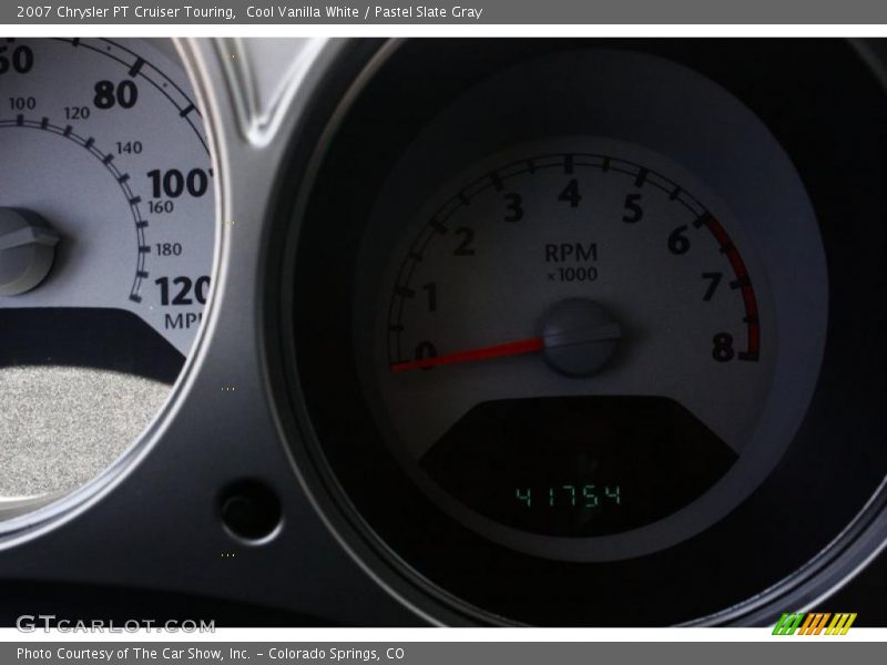 Cool Vanilla White / Pastel Slate Gray 2007 Chrysler PT Cruiser Touring