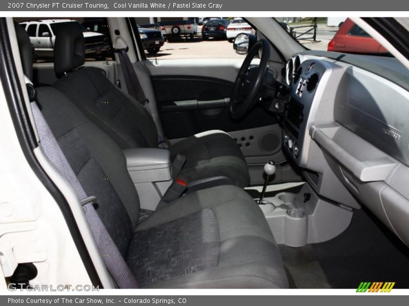 Cool Vanilla White / Pastel Slate Gray 2007 Chrysler PT Cruiser Touring