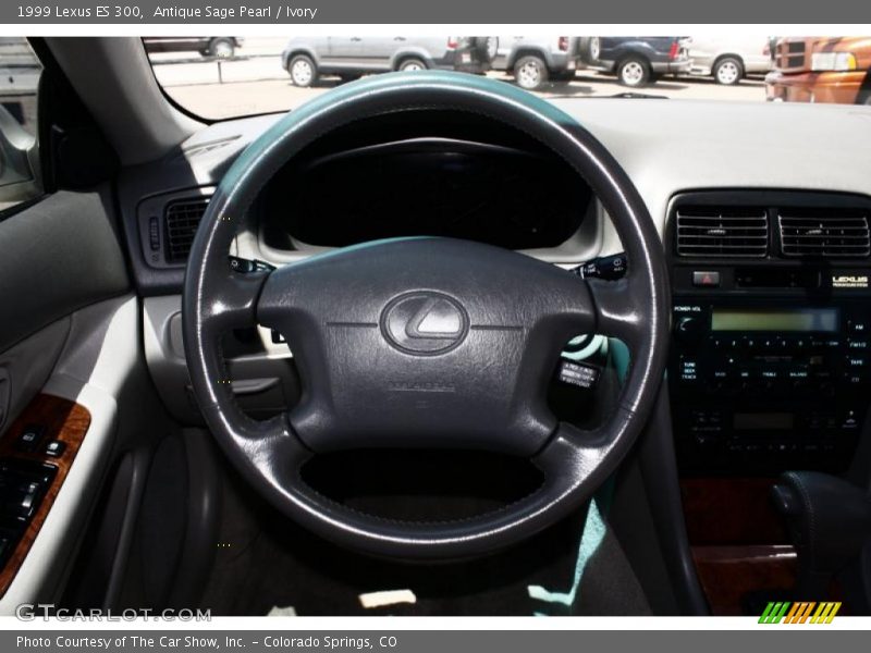 Antique Sage Pearl / Ivory 1999 Lexus ES 300