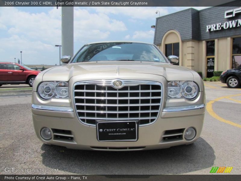 Linen Gold Metallic / Dark Slate Gray/Light Graystone 2006 Chrysler 300 C HEMI