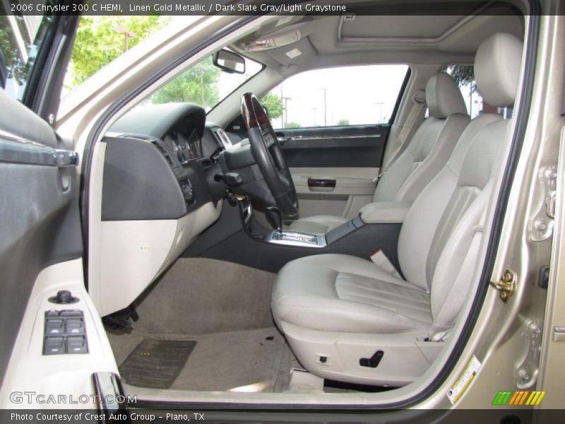 Linen Gold Metallic / Dark Slate Gray/Light Graystone 2006 Chrysler 300 C HEMI