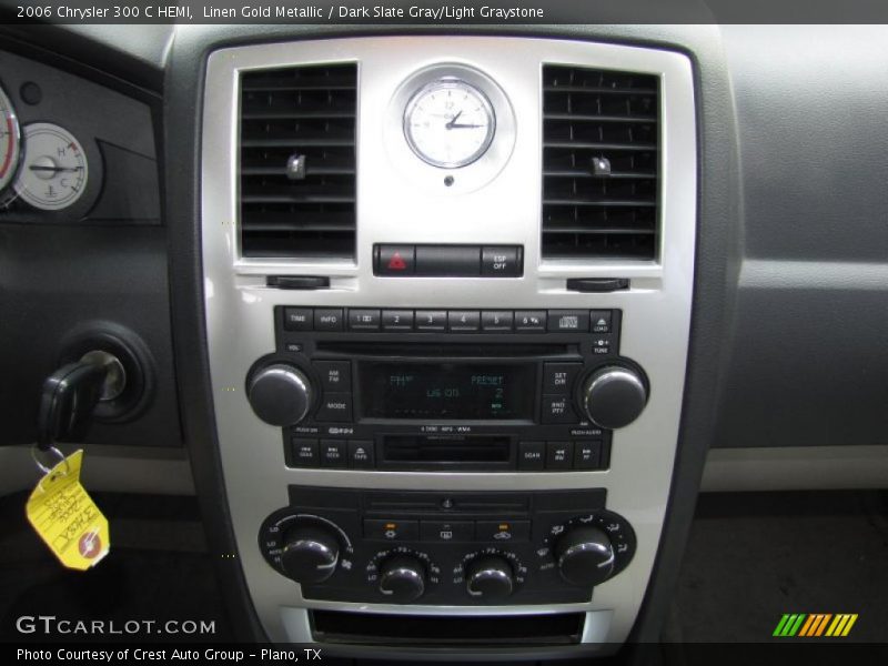 Linen Gold Metallic / Dark Slate Gray/Light Graystone 2006 Chrysler 300 C HEMI