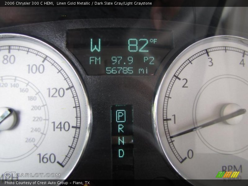 Linen Gold Metallic / Dark Slate Gray/Light Graystone 2006 Chrysler 300 C HEMI