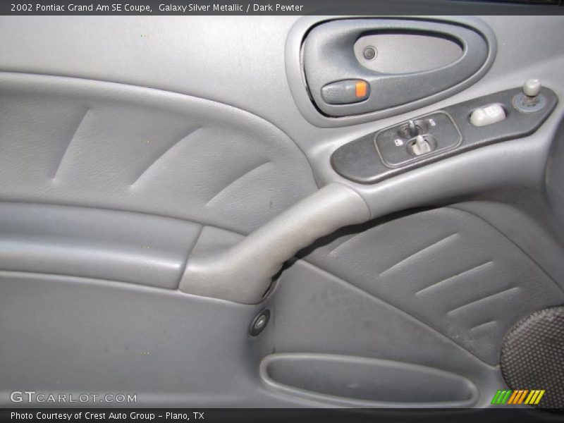 Galaxy Silver Metallic / Dark Pewter 2002 Pontiac Grand Am SE Coupe