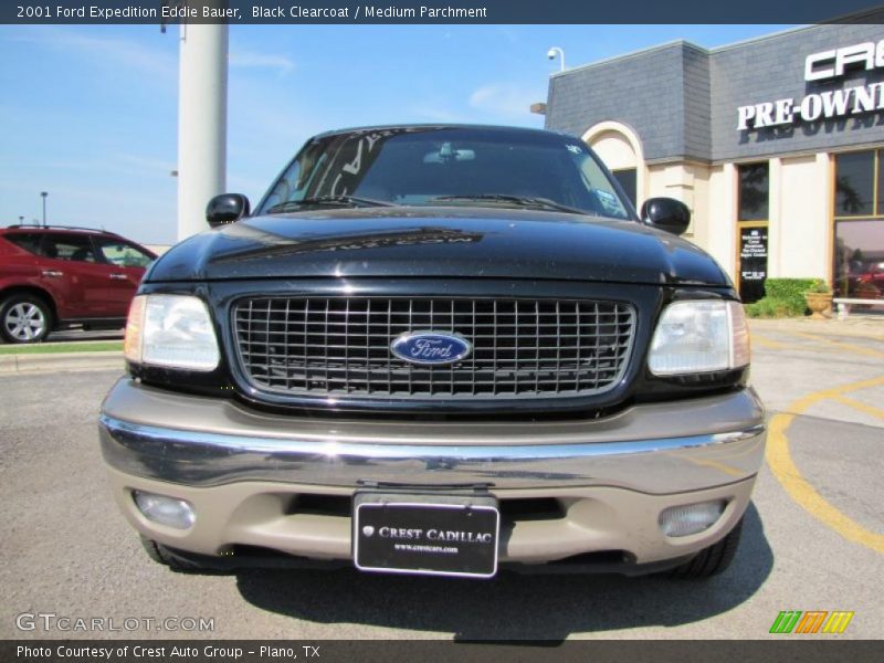 Black Clearcoat / Medium Parchment 2001 Ford Expedition Eddie Bauer