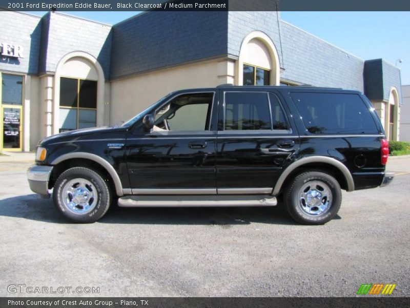 Black Clearcoat / Medium Parchment 2001 Ford Expedition Eddie Bauer