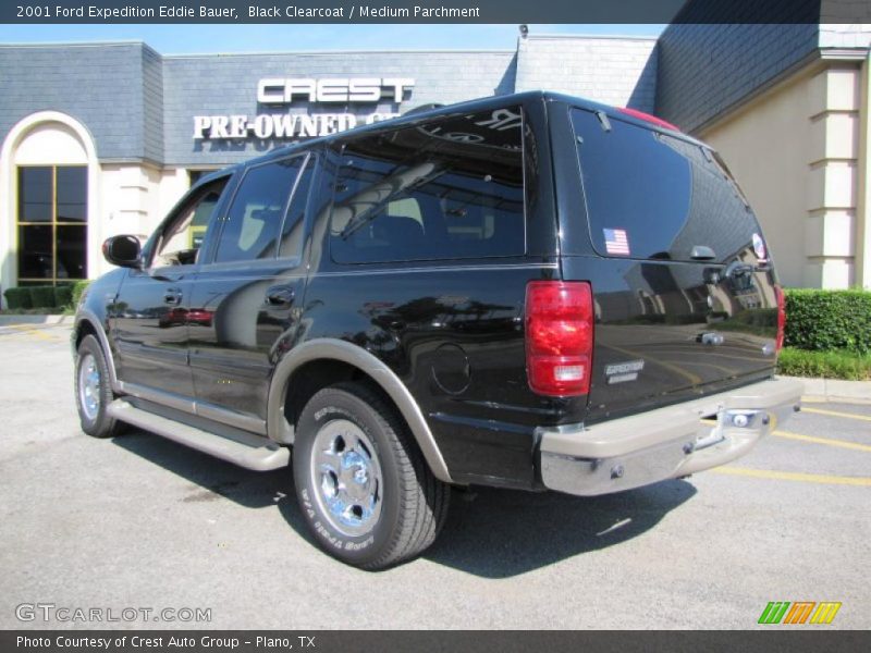 Black Clearcoat / Medium Parchment 2001 Ford Expedition Eddie Bauer