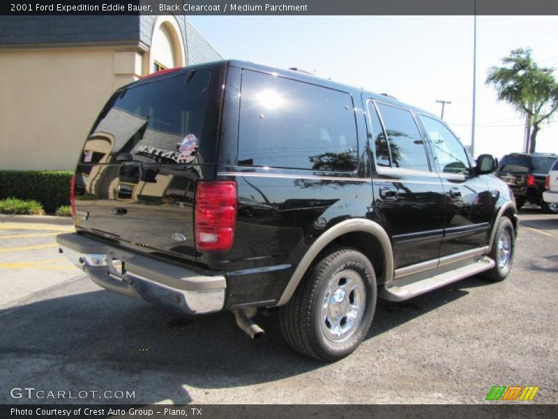 Black Clearcoat / Medium Parchment 2001 Ford Expedition Eddie Bauer