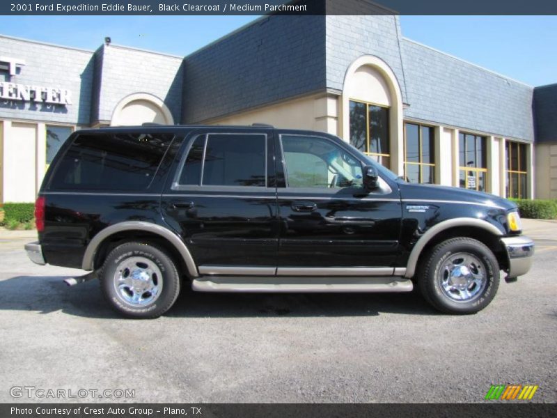 Black Clearcoat / Medium Parchment 2001 Ford Expedition Eddie Bauer