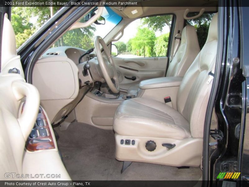 Black Clearcoat / Medium Parchment 2001 Ford Expedition Eddie Bauer