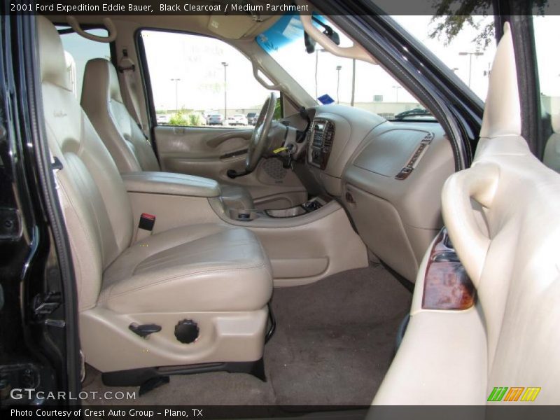 Black Clearcoat / Medium Parchment 2001 Ford Expedition Eddie Bauer