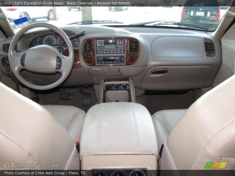Black Clearcoat / Medium Parchment 2001 Ford Expedition Eddie Bauer