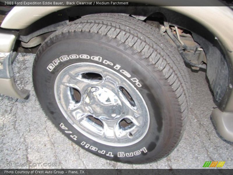 Black Clearcoat / Medium Parchment 2001 Ford Expedition Eddie Bauer