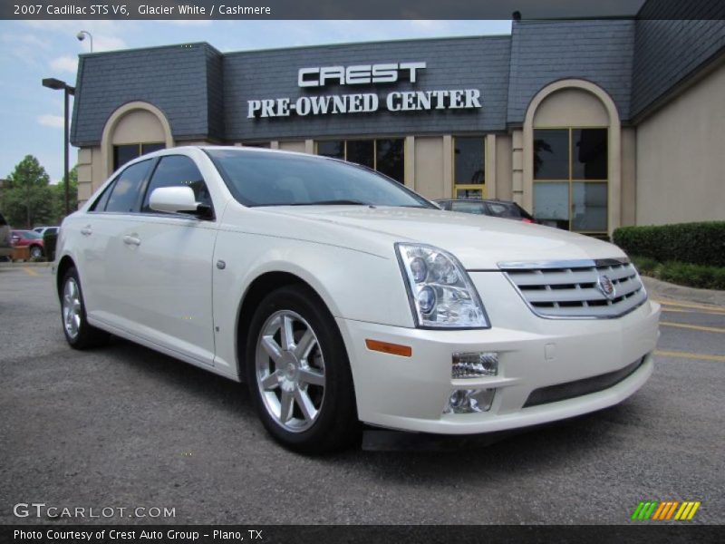 Glacier White / Cashmere 2007 Cadillac STS V6