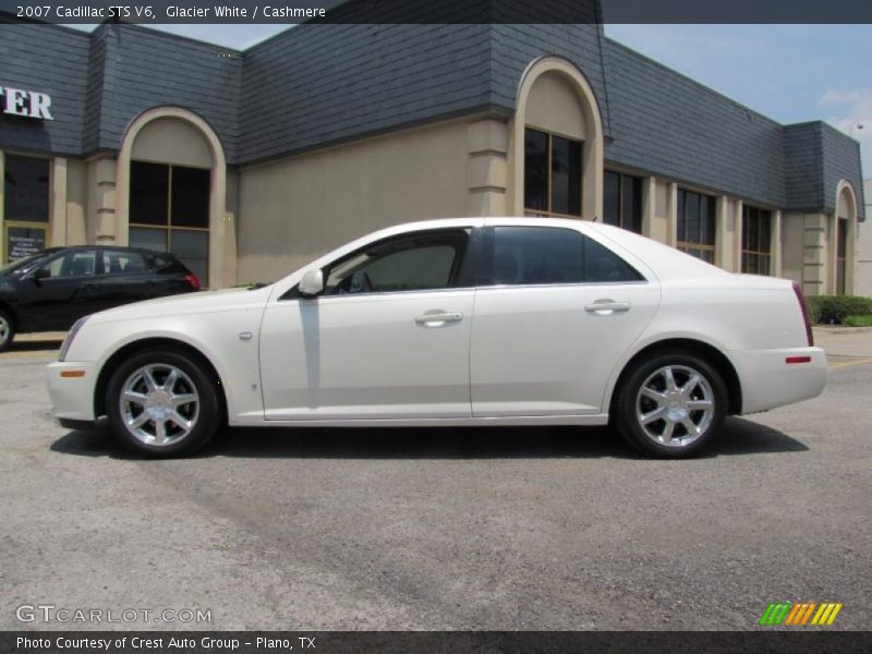 Glacier White / Cashmere 2007 Cadillac STS V6