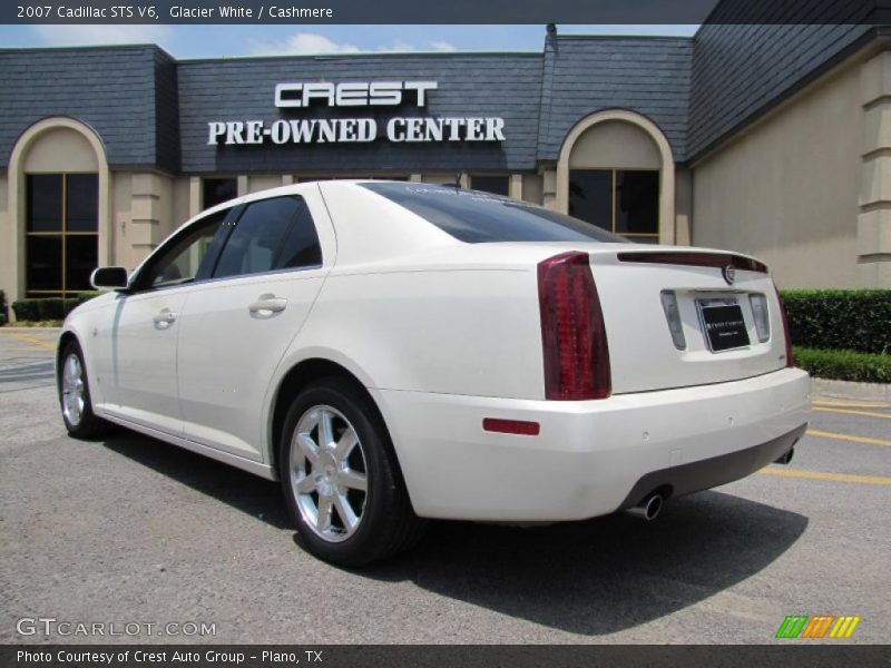 Glacier White / Cashmere 2007 Cadillac STS V6