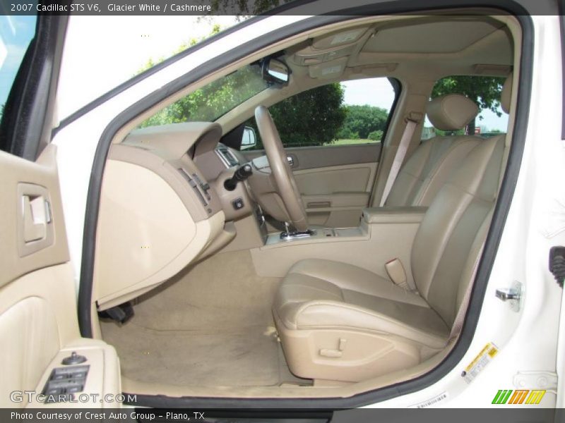 Glacier White / Cashmere 2007 Cadillac STS V6
