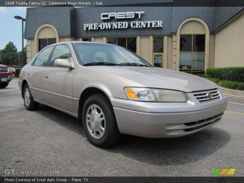 Cashmere Beige Metallic / Oak 1998 Toyota Camry LE