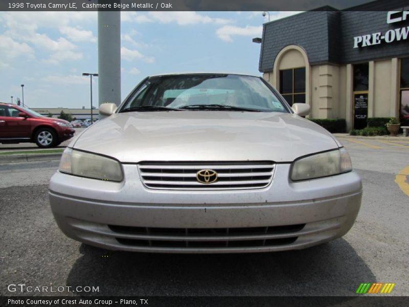 Cashmere Beige Metallic / Oak 1998 Toyota Camry LE