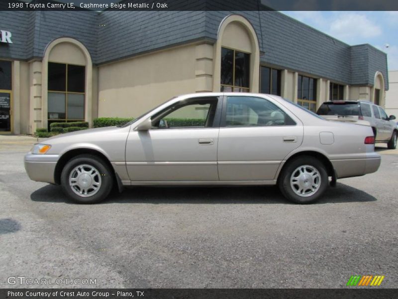 Cashmere Beige Metallic / Oak 1998 Toyota Camry LE