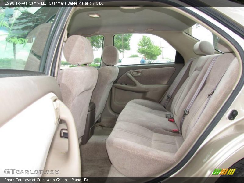 Cashmere Beige Metallic / Oak 1998 Toyota Camry LE
