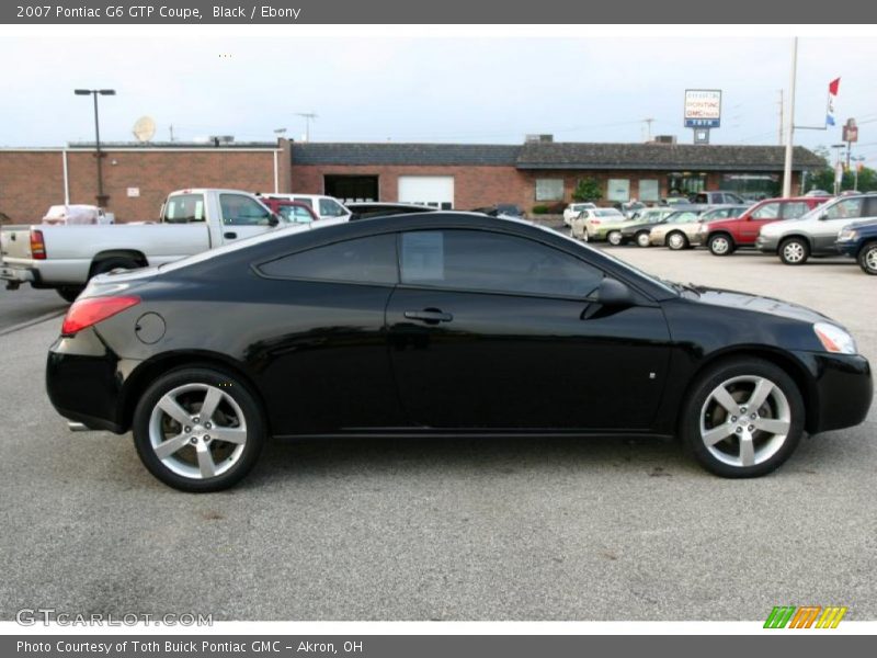 Black / Ebony 2007 Pontiac G6 GTP Coupe