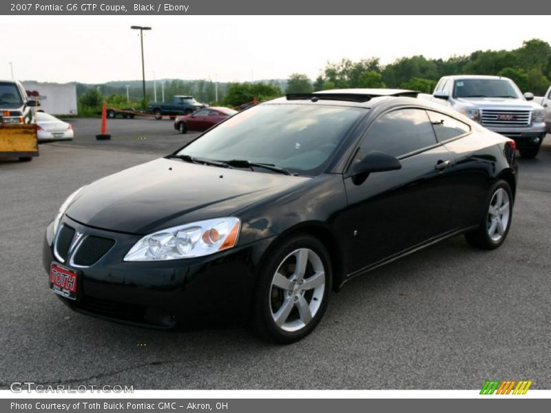 Black / Ebony 2007 Pontiac G6 GTP Coupe