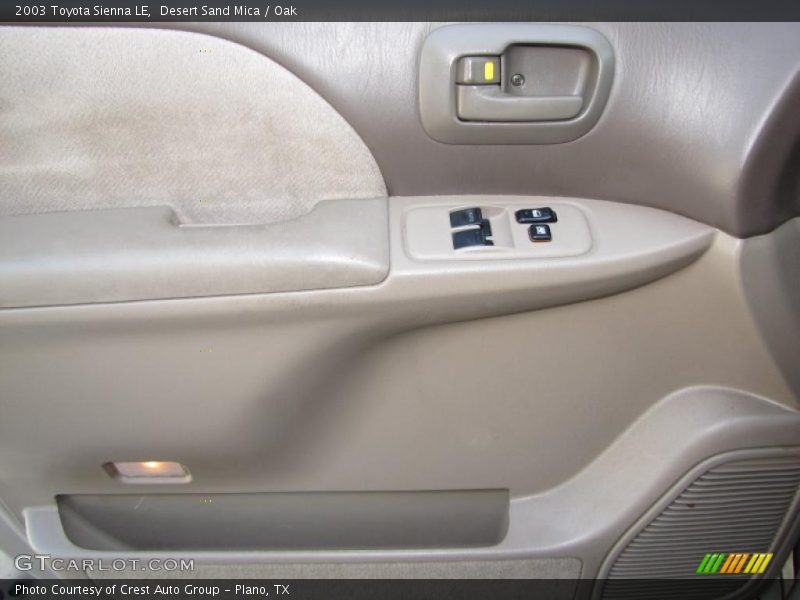 Desert Sand Mica / Oak 2003 Toyota Sienna LE
