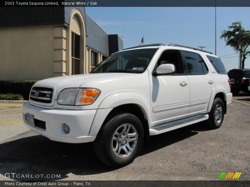 Natural White / Oak 2003 Toyota Sequoia Limited