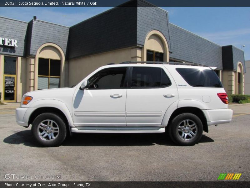 Natural White / Oak 2003 Toyota Sequoia Limited