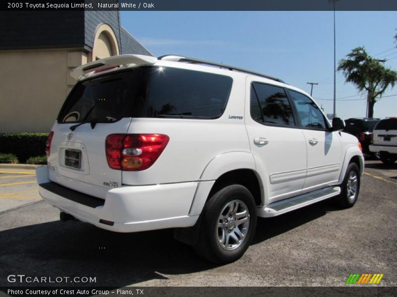 Natural White / Oak 2003 Toyota Sequoia Limited