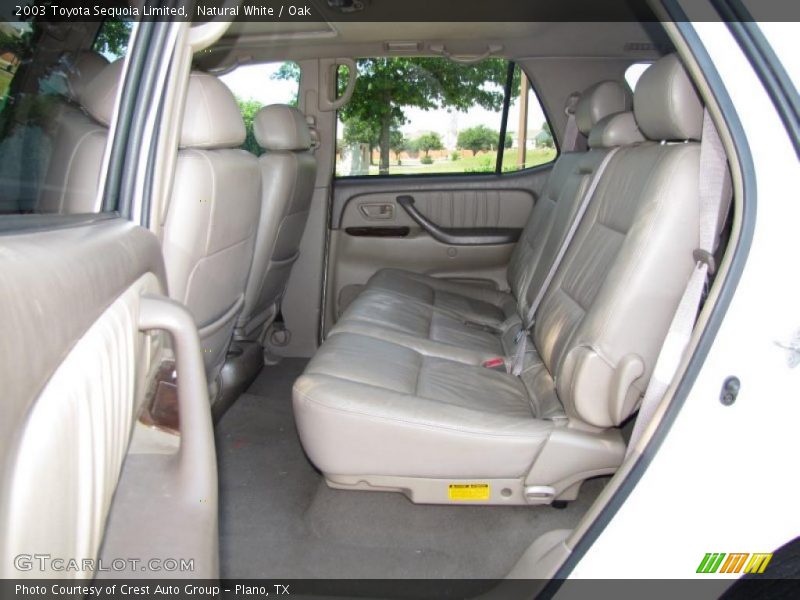Natural White / Oak 2003 Toyota Sequoia Limited