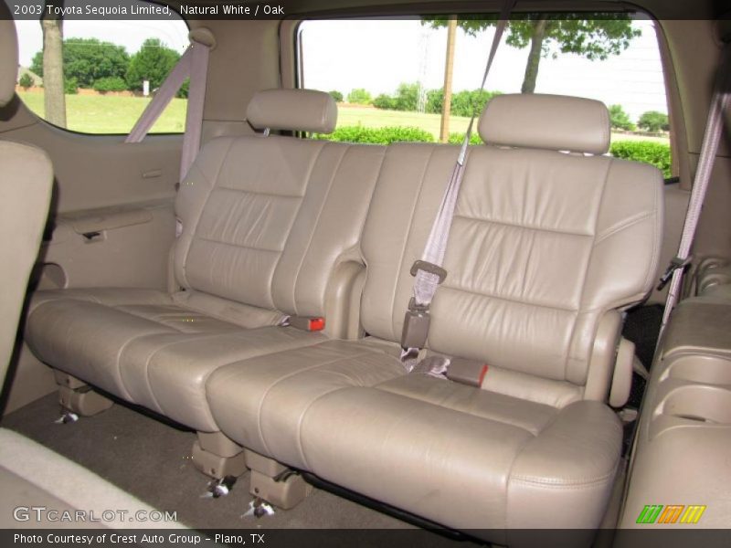 Natural White / Oak 2003 Toyota Sequoia Limited