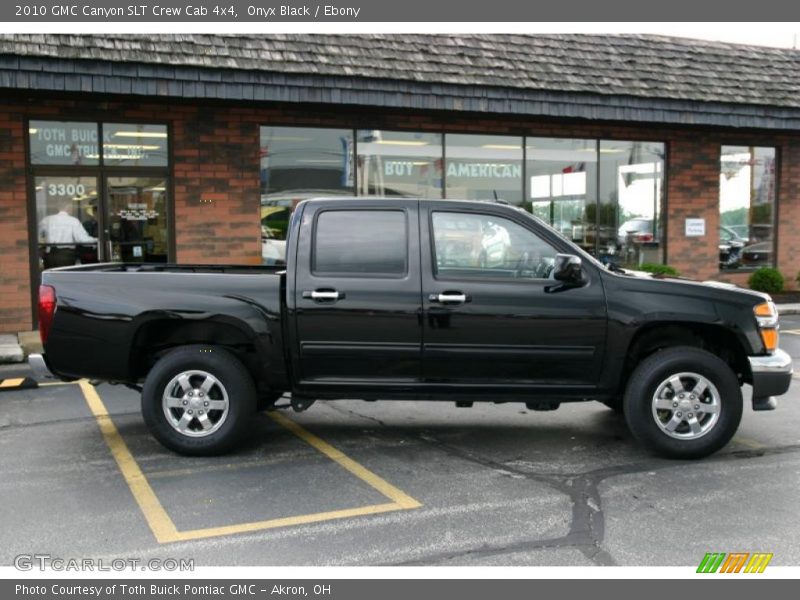 Onyx Black / Ebony 2010 GMC Canyon SLT Crew Cab 4x4